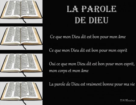  "Mais celui qui garde sa parole, l'amour de Dieu est véritablement parfait en lui : par là nous savons que nous sommes en lui.[...]" 1 Jean 2.5